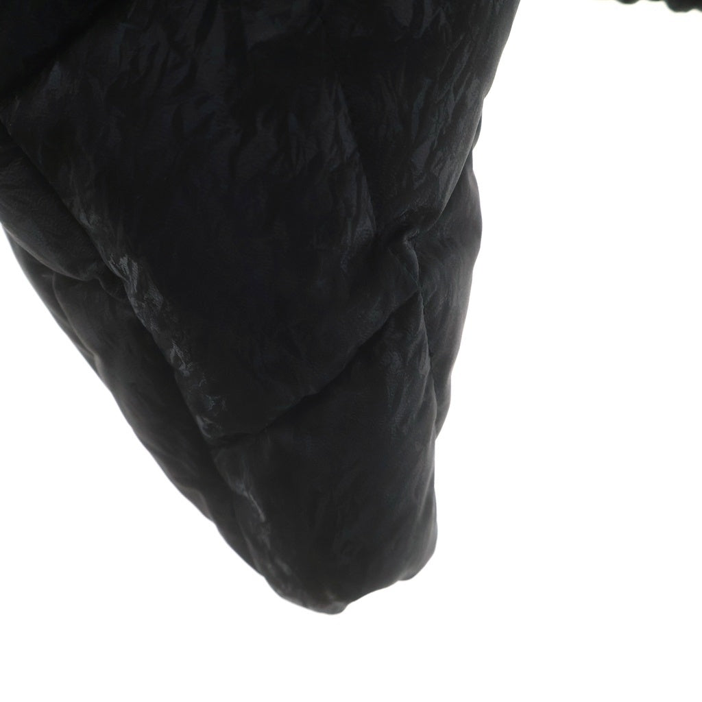BREATH(ブレス) 25AW FAUX LEATHER SHINY QUILTING DOWN JACKET キルティング ダウンジャケット ブラック BR25AW-00019