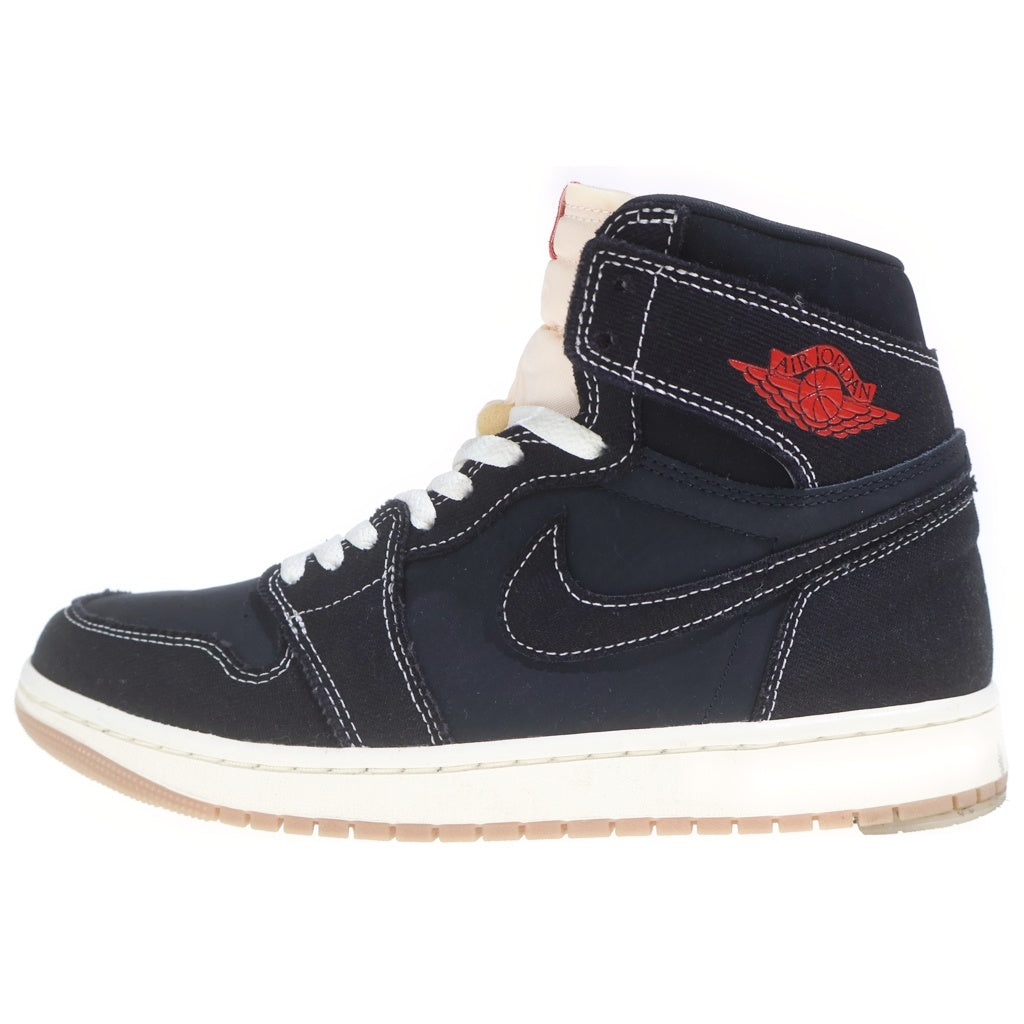 NIKE(ナイキ) Air Jordan 1 High OG Flight Club Black Sail II9811-001 エアジョーダン1 ハイ OG フライトクラブ ブラック セイル ハイカットスニーカー US10/28cm
