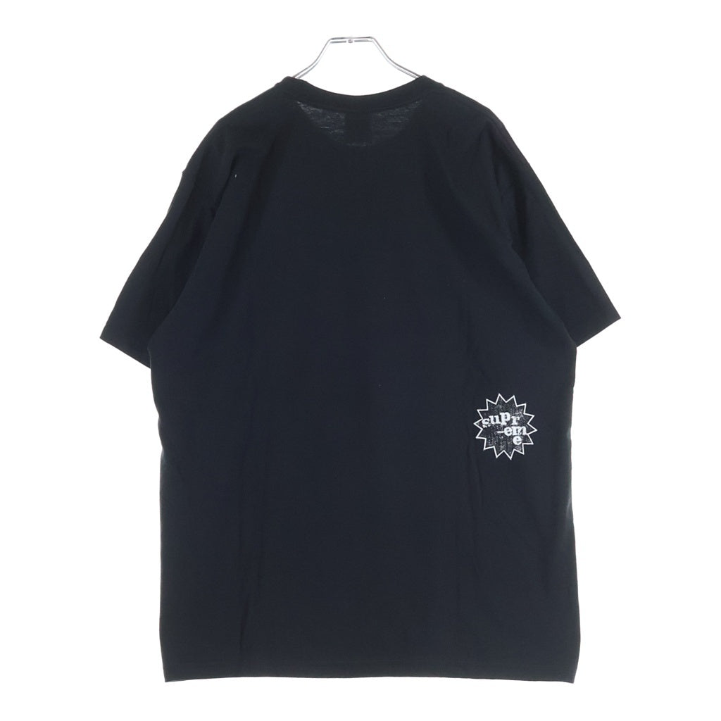 SUPREME(シュプリーム) 26SS God Save Us TEE ゴッド セーブ アス フロントプリント クルーネック半袖Tシャツカットソー ブラック