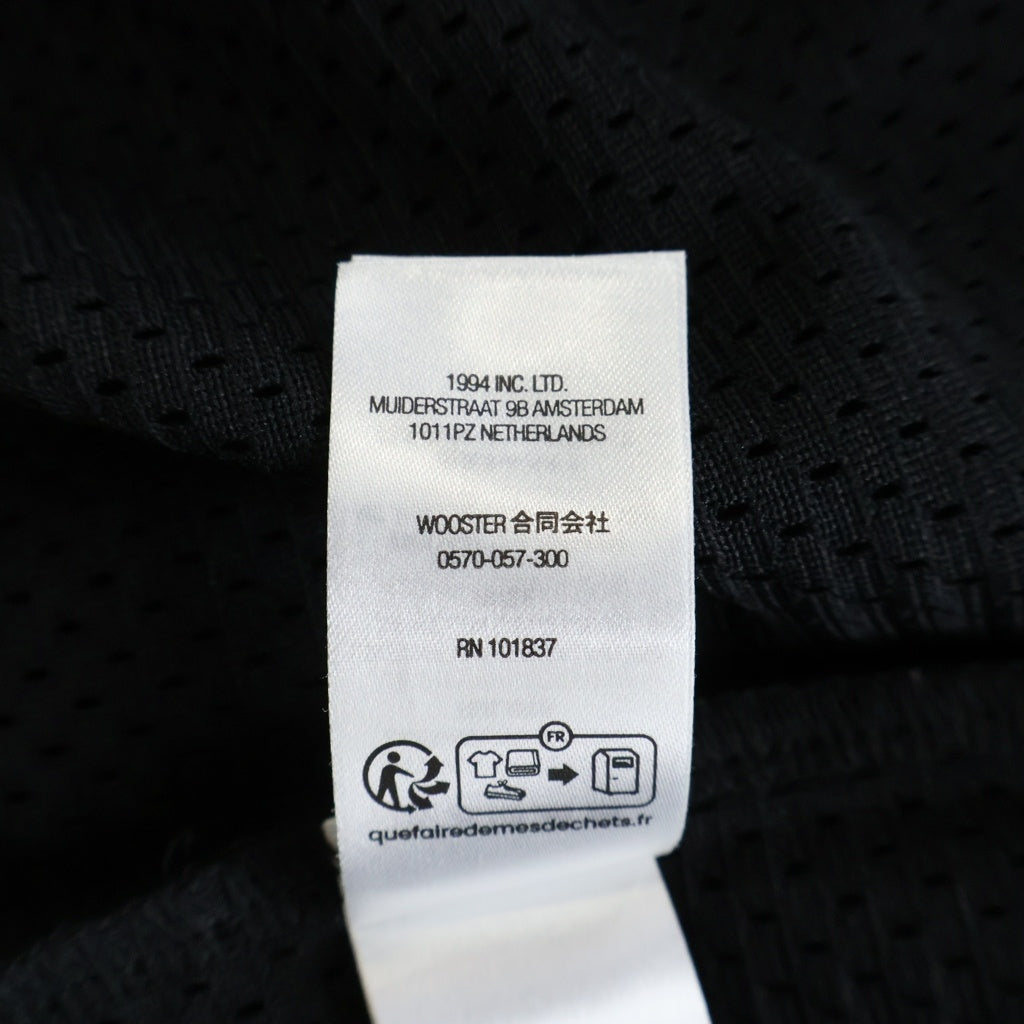 SUPREME(シュプリーム) 25AW Bones Football Jersey ボーン フットボール ジャージ クルーネック半袖メッシュTシャツカットソー ブラック