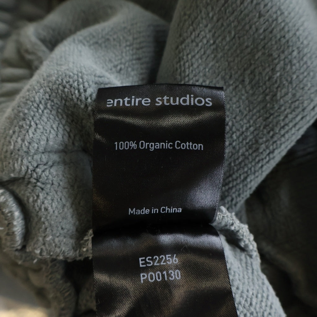entire studios(エンタイア スタジオ) 25SS HEAVY DROP SHORT ES2256 ヘビー ドロップ ショーツ ハーフパンツ グレー
