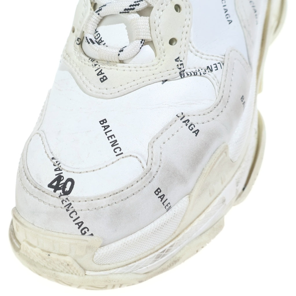BALENCIAGA(バレンシアガ) TRIPLE-S トリプルエス ローカットスニーカー ホワイト 536737