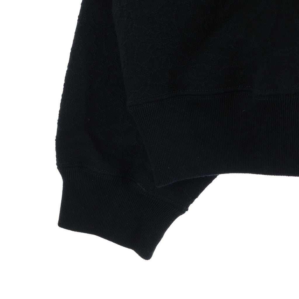 NO BRAND(ノーブランド) MONONOKE MADE モノノケメイド 26SS HOODIE _FLOWER フーディーパーカー ブラック MT-MK8-0000-015