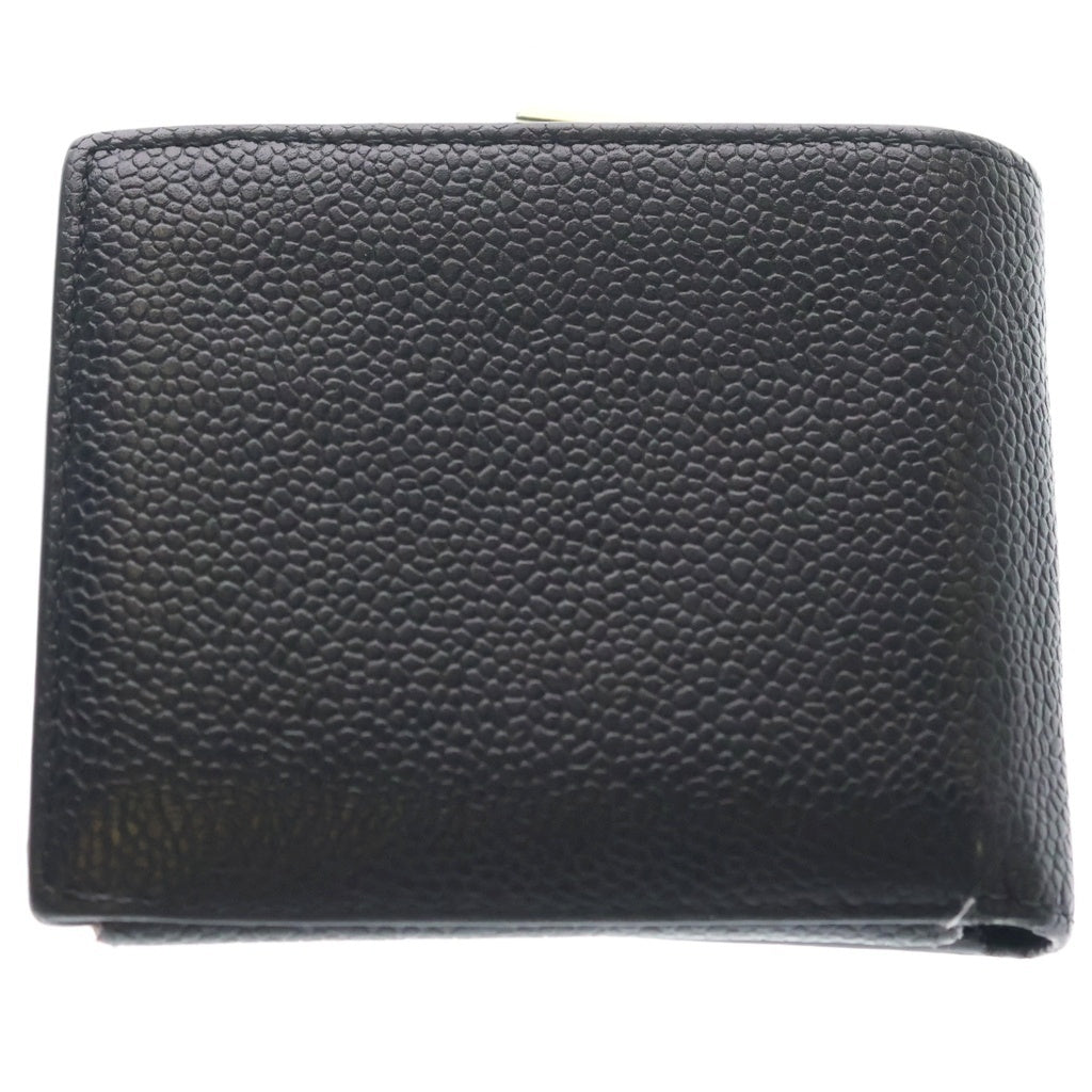 THOM BROWNE(トムブラウン) フォールドアウト コインパース ビルフォールド ブラック MAW146A-00198-001
