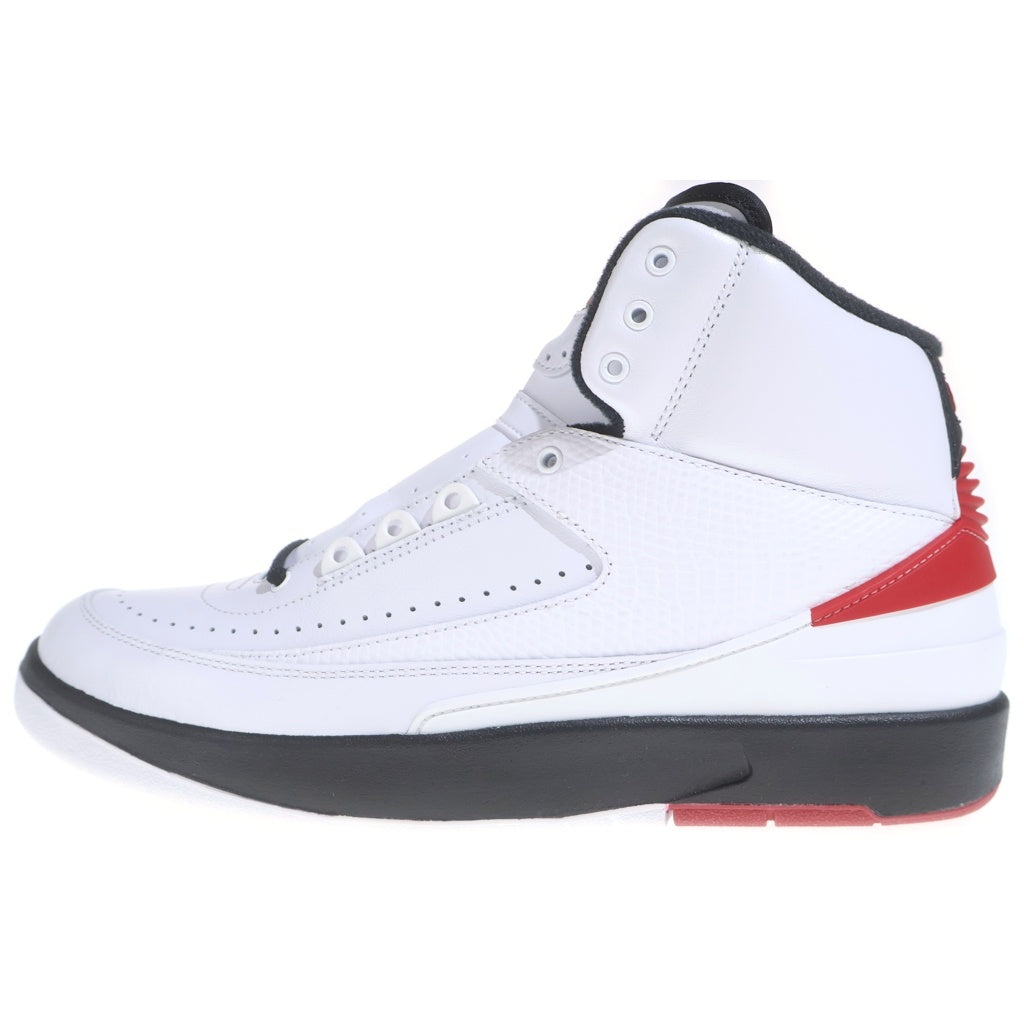 NIKE(ナイキ) AIR JORDAN 2 OG CHICAGO 2022 DX2454-106 エアジョーダン2 シカゴ ハイカットスニーカー ホワイト/ブラック/レッド US9.5/27.5cm