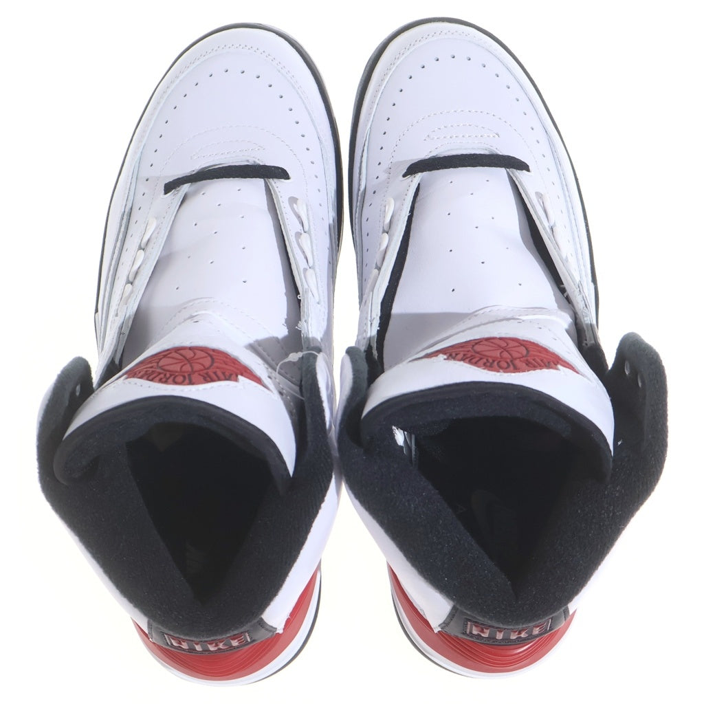 NIKE(ナイキ) AIR JORDAN 2 OG CHICAGO 2022 DX2454-106 エアジョーダン2 シカゴ ハイカットスニーカー ホワイト/ブラック/レッド US9.5/27.5cm