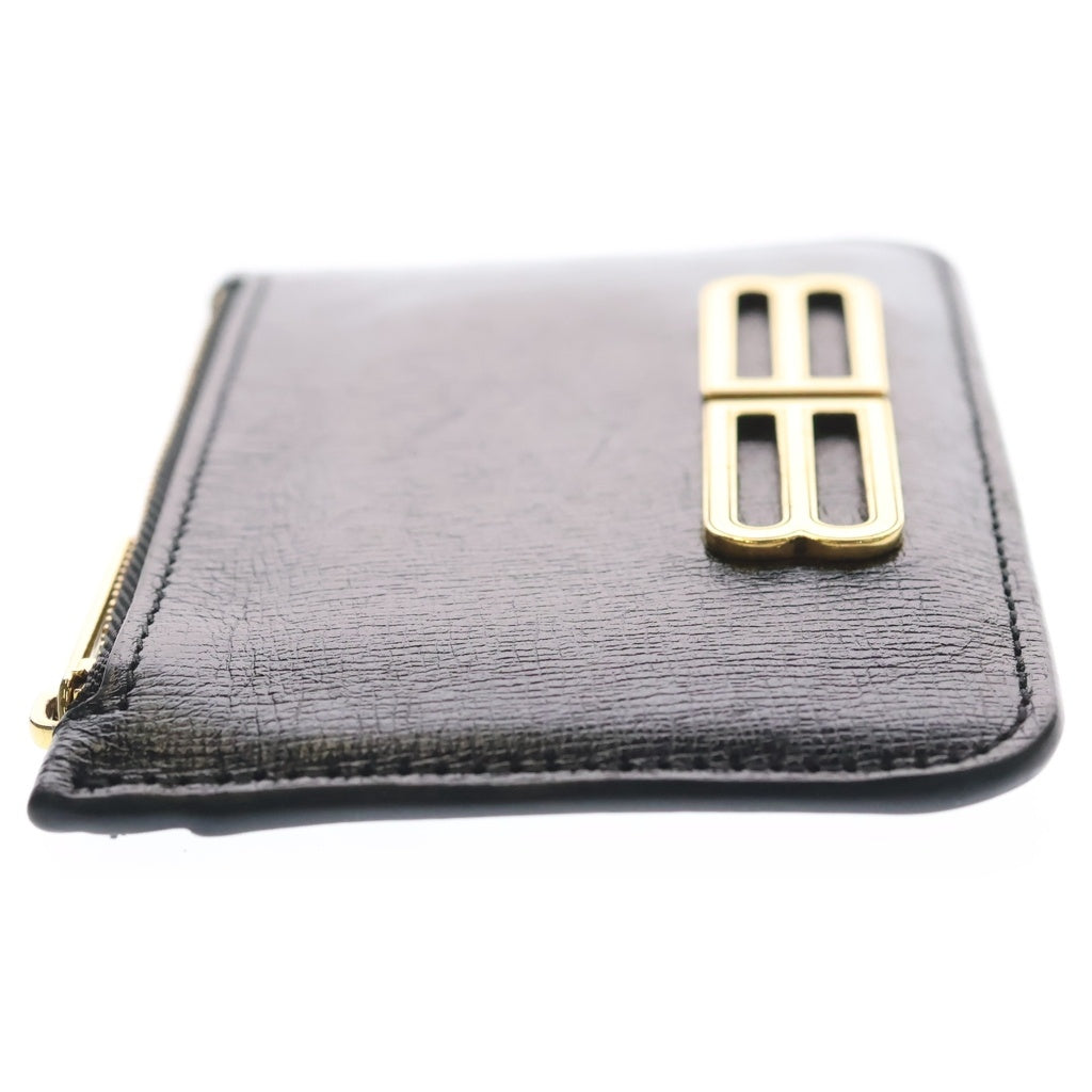 BALENCIAGA(バレンシアガ) BB Coin Card Holder Case 674852 BBロゴ カードケース コインケース ブラック