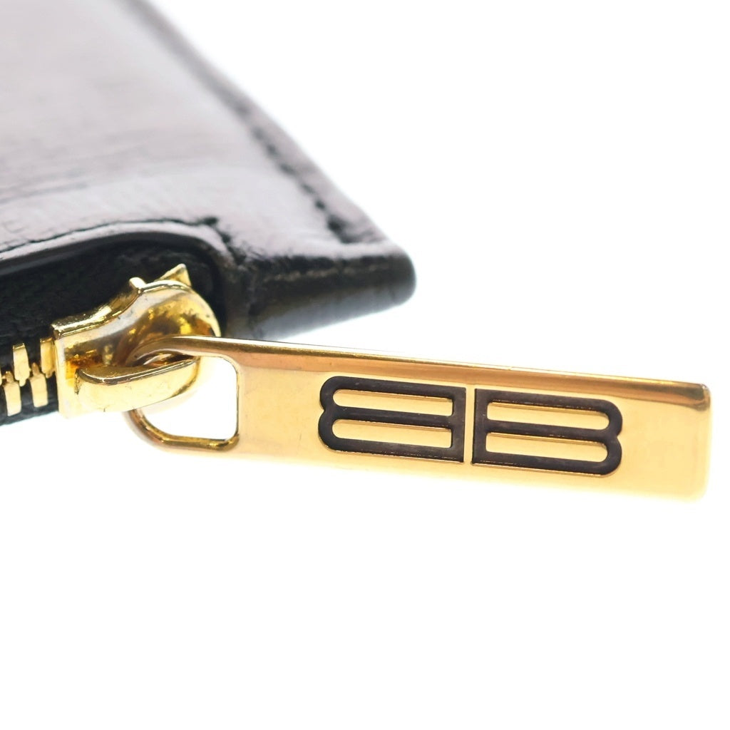 BALENCIAGA(バレンシアガ) BB Coin Card Holder Case 674852 BBロゴ カードケース コインケース ブラック