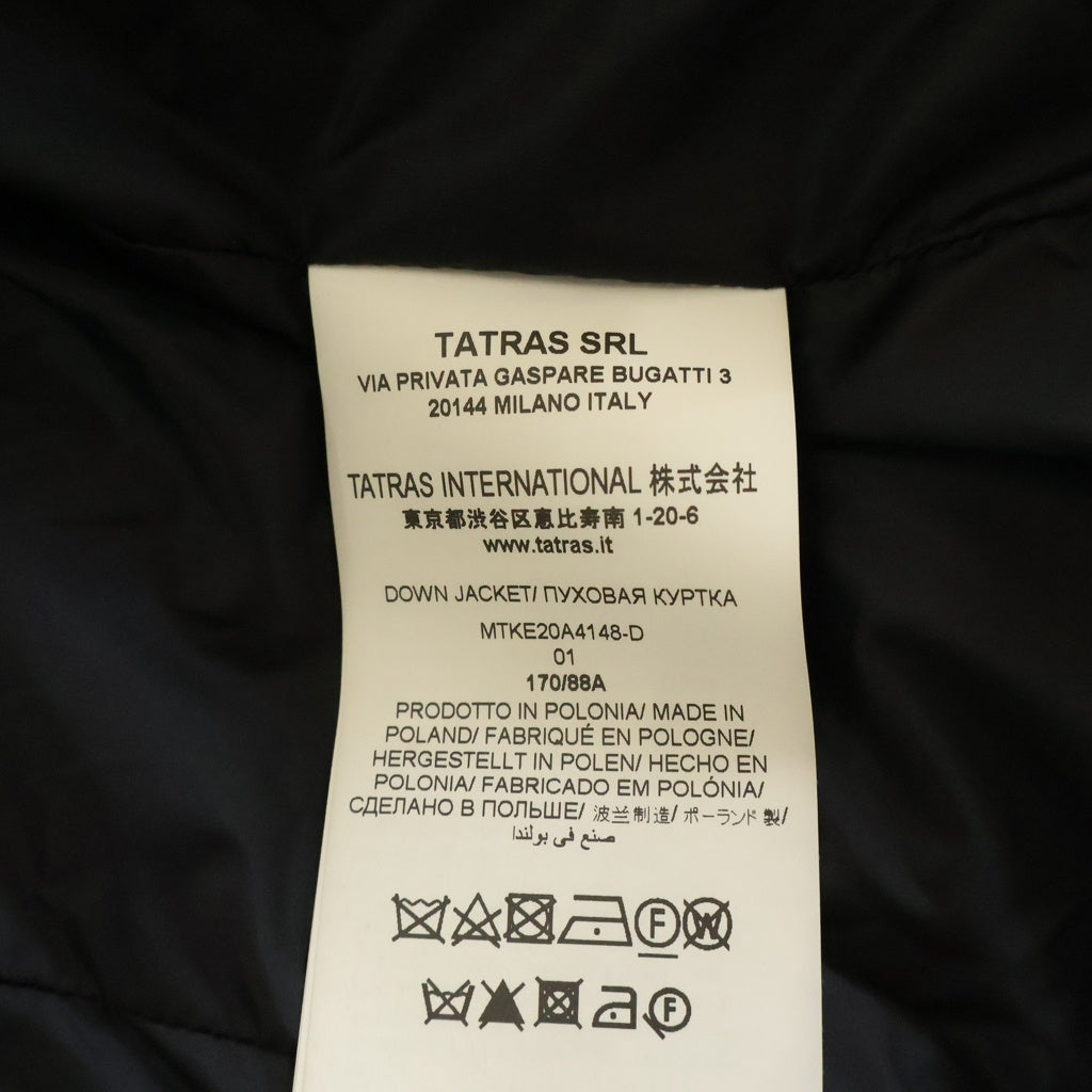 TATRAS(タトラス) 20AW AGORDO MTKE20A4148-D アゴルド ブラッシュドウール ダウンジャケット ネイビー