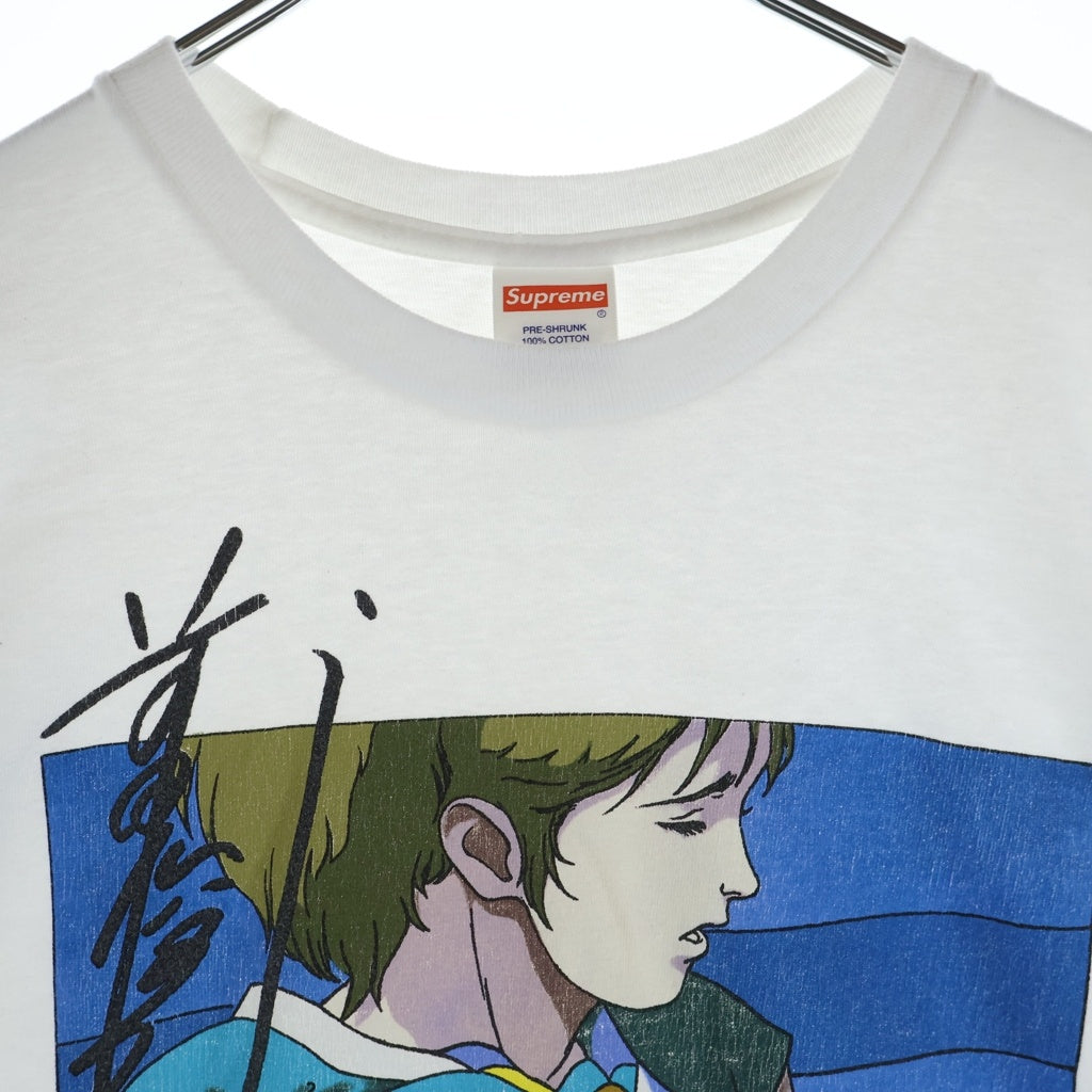SUPREME(シュプリーム) 15AW ×Toshio Maeda Overfiend Touch Tee ×前田俊夫 グラフィックプリント クルーネック半袖Tシャツカットソー ホワイト