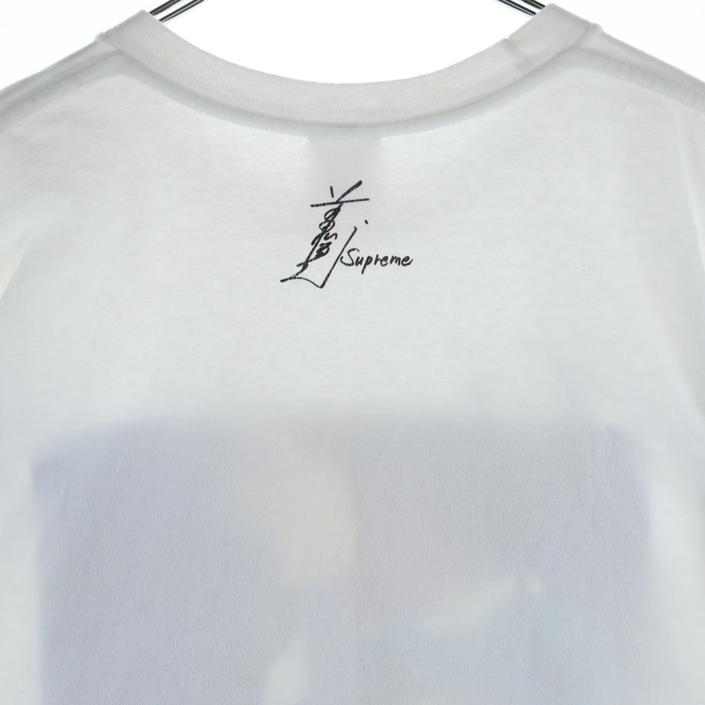 SUPREME(シュプリーム) 15AW ×Toshio Maeda Overfiend Touch Tee ×前田俊夫 グラフィックプリント クルーネック半袖Tシャツカットソー ホワイト