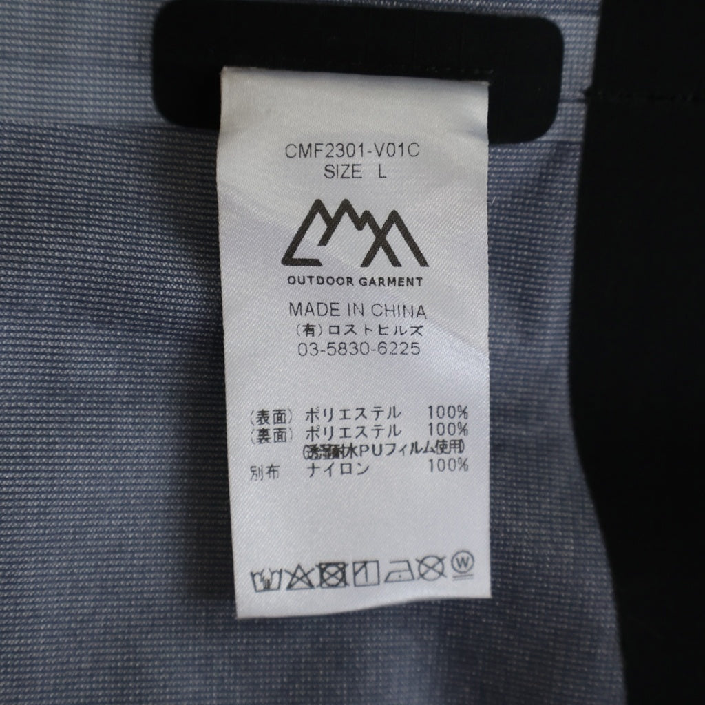 NO BRAND(ノーブランド) COMFY OUTDOOR GARMENT コンフィーアウトドア ガーメント PHANTOM VEST COEXIST ナイロンベスト ブラック CMF2301-V01C