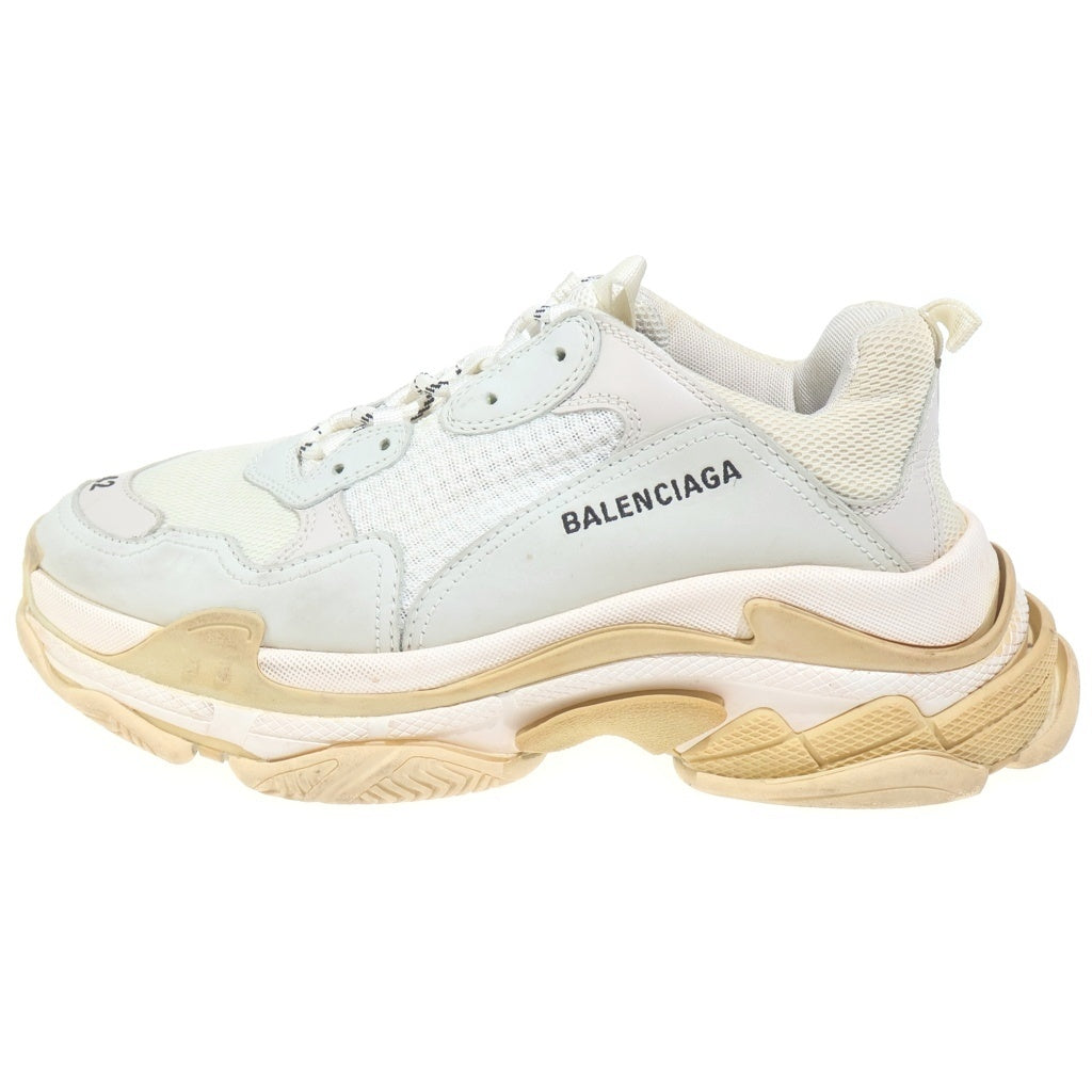 BALENCIAGA(バレンシアガ) Triple S Trainers 534217 トリプルS ローカットスニーカー シューズ ホワイト