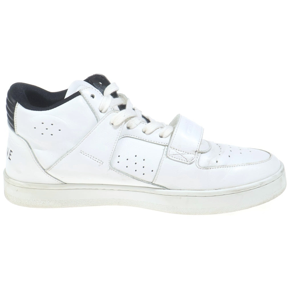 CELINE(セリーヌ) CT-02 MID CUT SNEAKER ベルクロストラップ ミッドカットスニーカー ホワイト