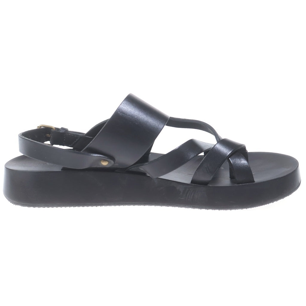 SAINT LAURENT PARIS(サンローランパリ) NOAH SANDALS 649005 ノア レザー サンダル ブラック