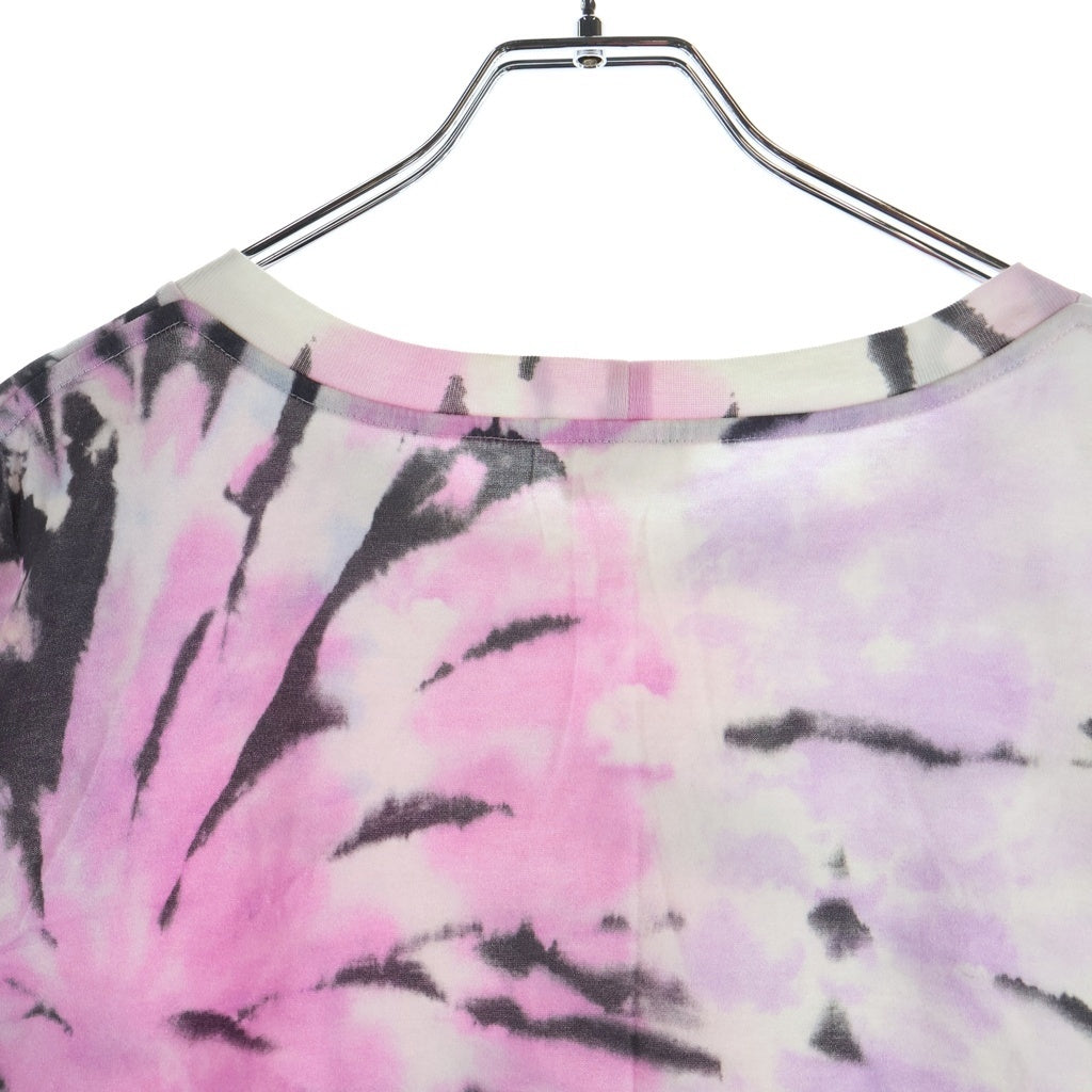 CELINE(セリーヌ) 23SS LOOSE TIE DYE T SHIRT 2X59G649V ルーズフィット ダイダイ柄 クルーネック半袖Tシャツカットソー マルチ