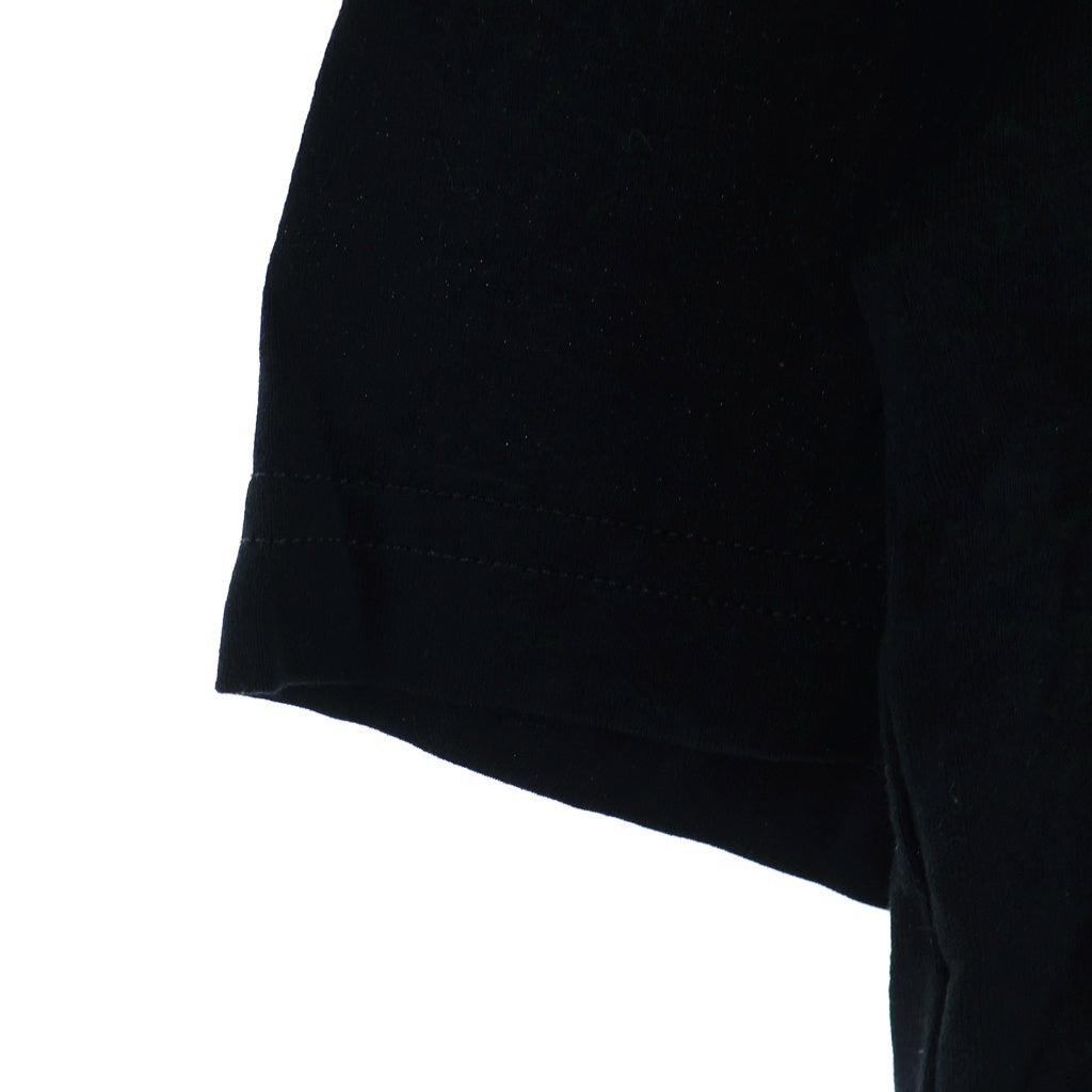 FENDI(フェンディ) FF LOGO MESH CREW T-SHIRT FAF538 FF ロゴ メッシュ クルーネック半袖Tシャツカットソー ブラック