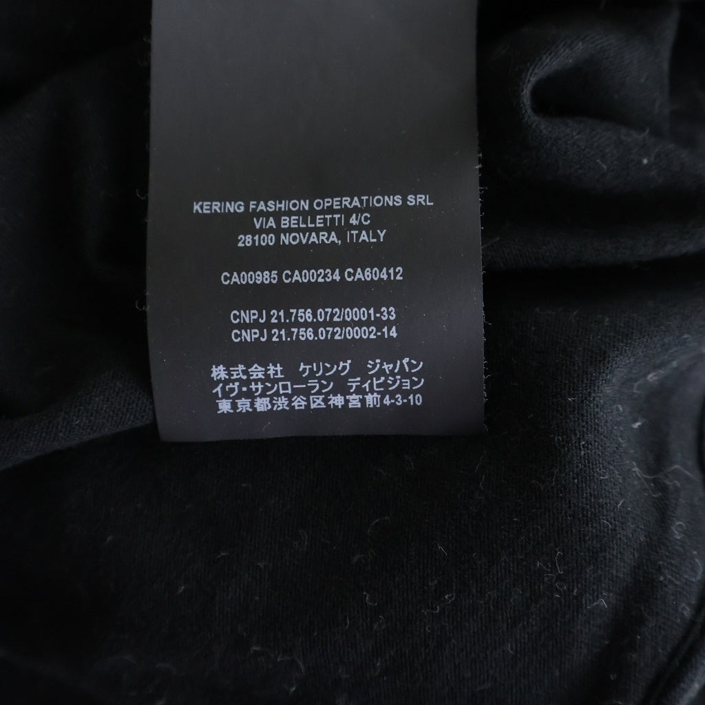 SAINT LAURENT PARIS(サンローランパリ) 20SS Rock Band Print Tee Noir Natural 631800 ロックバンド プリント クルーネック半袖Tシャツカットソー ブラック