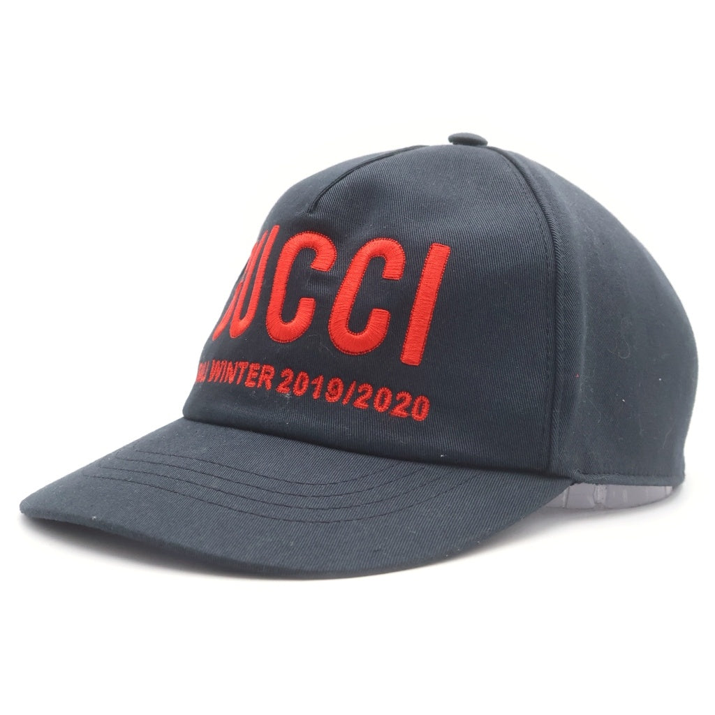 GUCCI(グッチ) EMBROIDERED LOGO BASEBALL CAP 596211 ロゴ刺繍 ベース