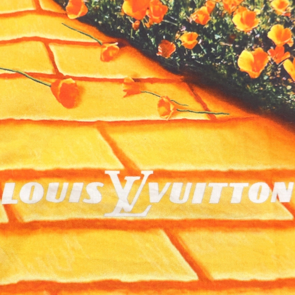 LOUIS VUITTON(ルイヴィトン) 19SS Wizard Oz Spiral Scarf MP2323 オズの魔法使い バンダナ スカーフ オレンジ/ブラック