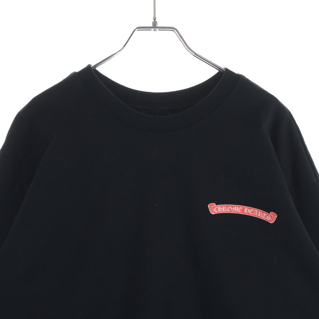 CHROME HEARTS(クロムハーツ) ×MATTY BOY PPO STAY FAST RACE TEAM SWEATSHIRT マッティーボーイ ステイファスト レースチーム クルーネックスウェットトレーナー ブラック