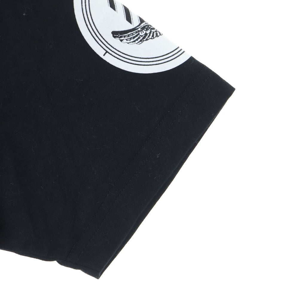 CHROME HEARTS(クロムハーツ) 22SS FOTI EXHIBITION Zeta Reticuli グラフィック プリント クルーネック半袖Tシャツカットソー ブラック