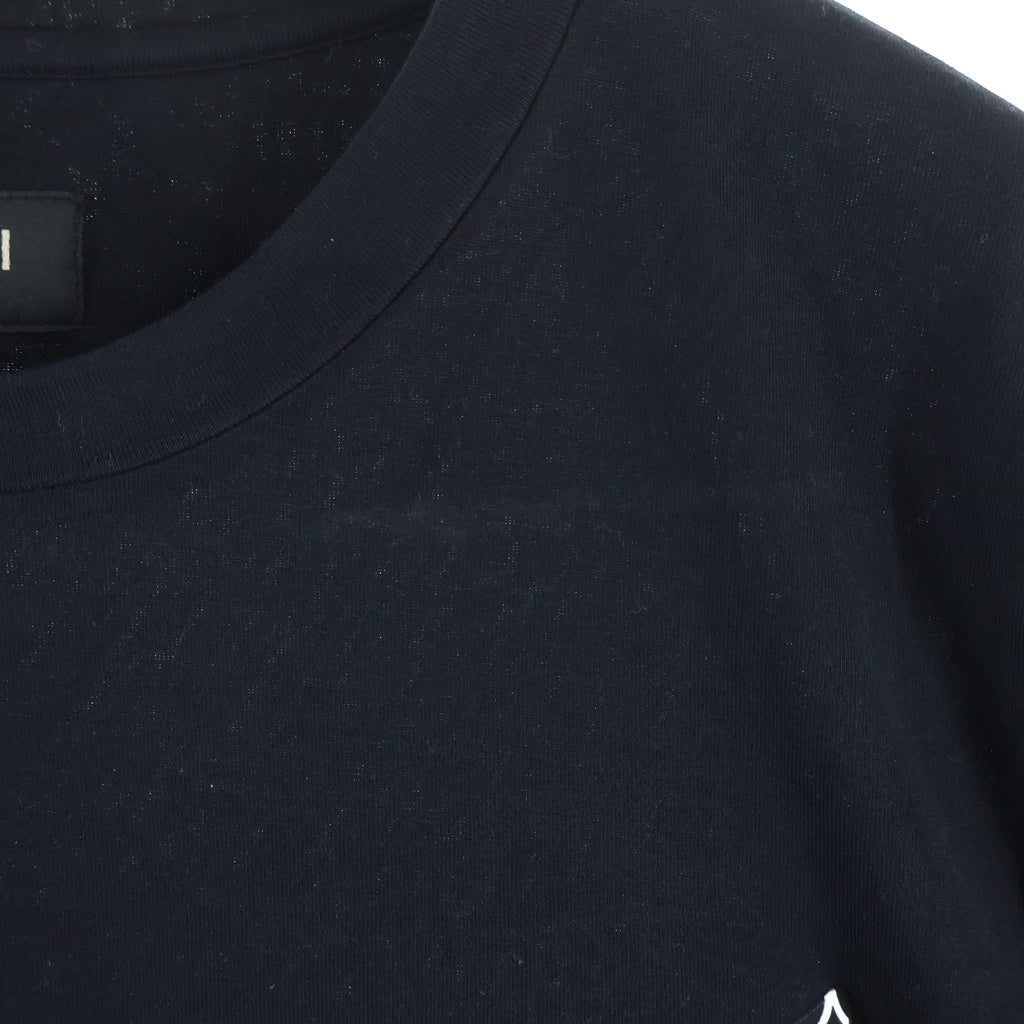 FENDI(フェンディ) モンスターアイ バッグバグズ プリント クルーネック半袖Tシャツカットソー ブラック FY0894 A6ZD