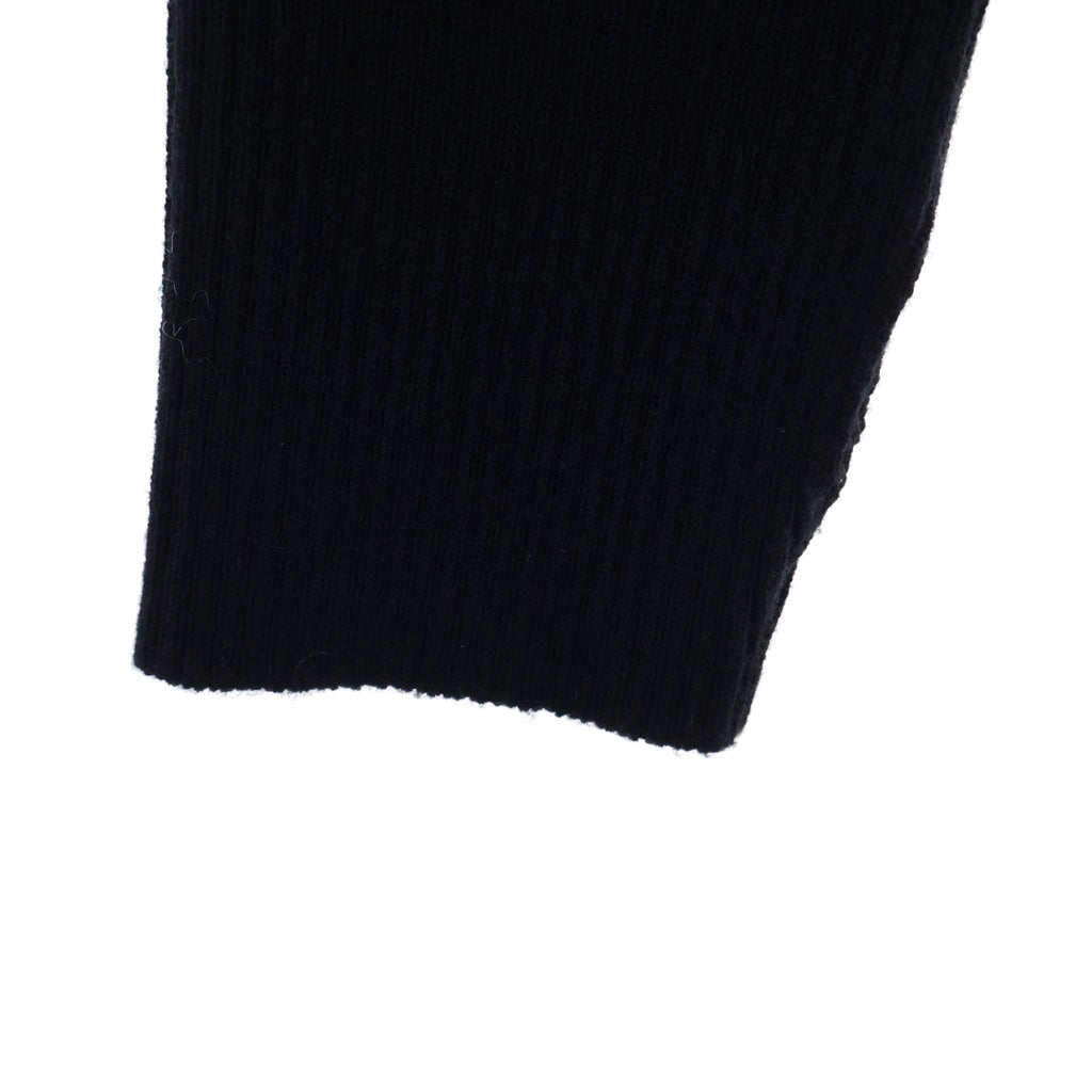 JOHN LAWRENCE SULLIVAN(ジョンローレンスサリバン) SQUARE NECK KNIT SWEATER スクエアネック長袖ニットセーター ブラック 4A01-0122-40