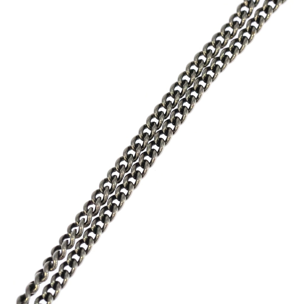 BALENCIAGA(バレンシアガ) BB Icon Antique Silver BBアイコン アンティークシルバー ネックレス シルバー 696223 TZ99I0911