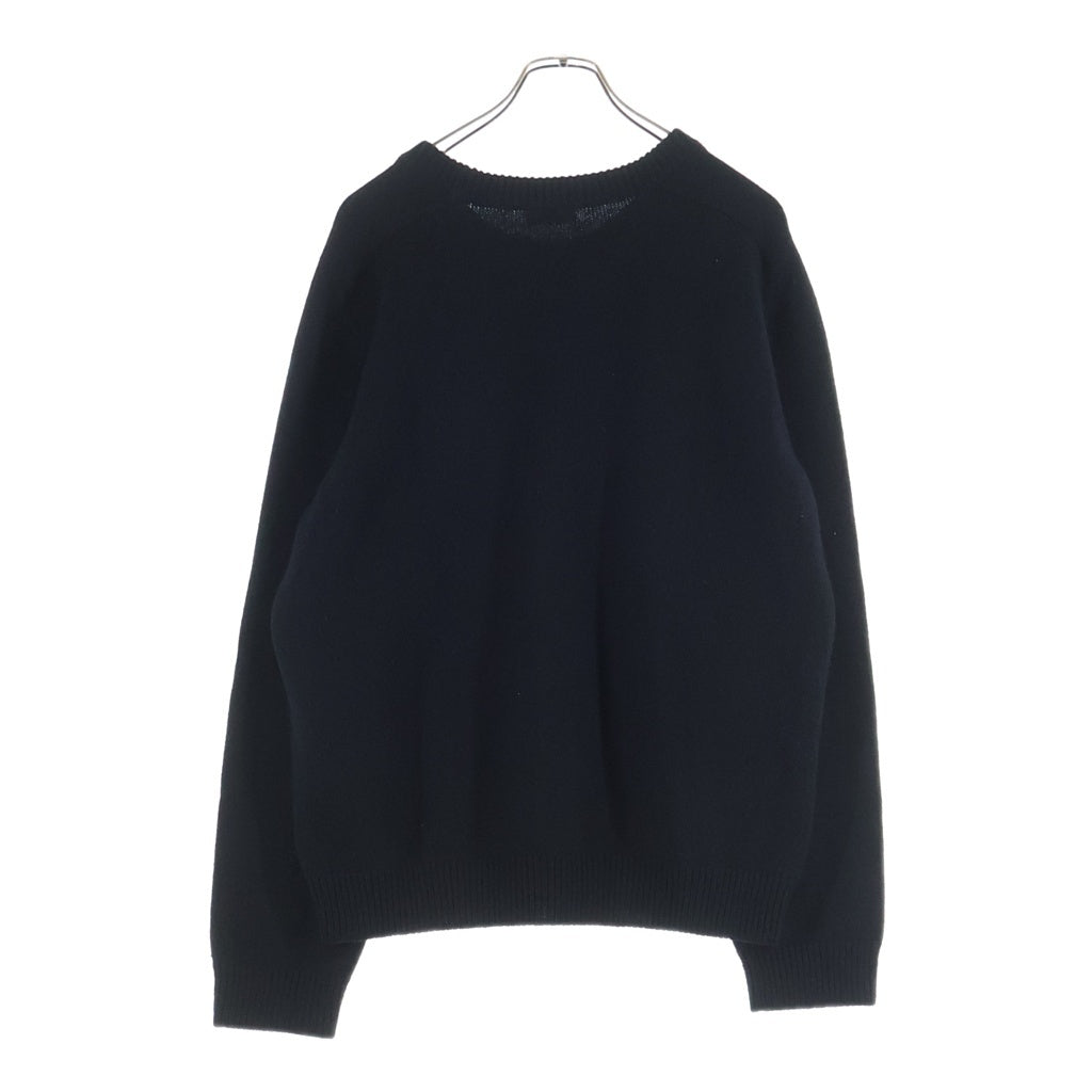 CELINE(セリーヌ) トリオンフセーター クルーネック長袖ケーブルニットカシミアセーター ブラック 2AC85048T-38OW