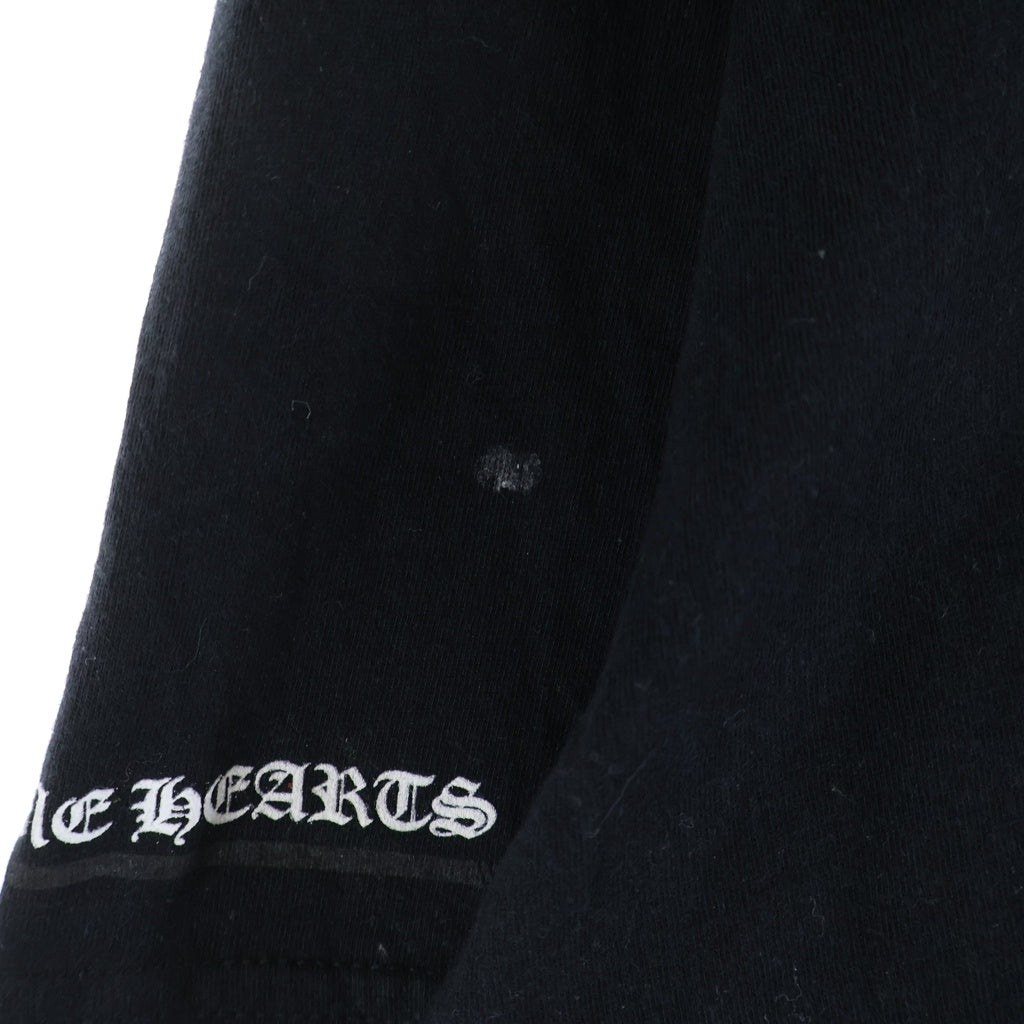 CHROME HEARTS(クロムハーツ) S/S NEON BAR ネオンバーバックロゴプリント クルーネック半袖Tシャツカットソー ブラック