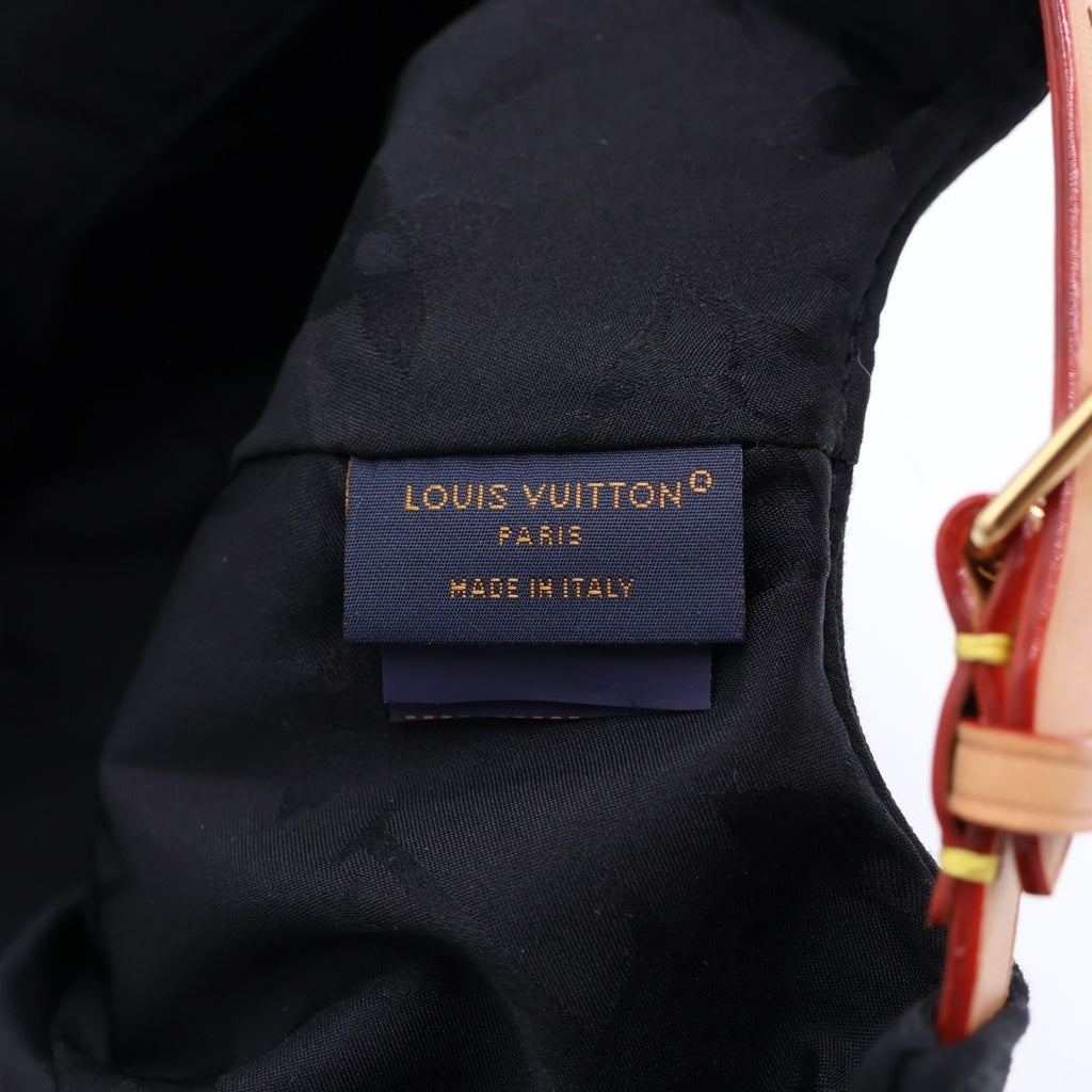 LOUIS VUITTON(ルイヴィトン) キャップ・LV ファースト モノグラム レザーベースボールキャップ ブラック M7088M