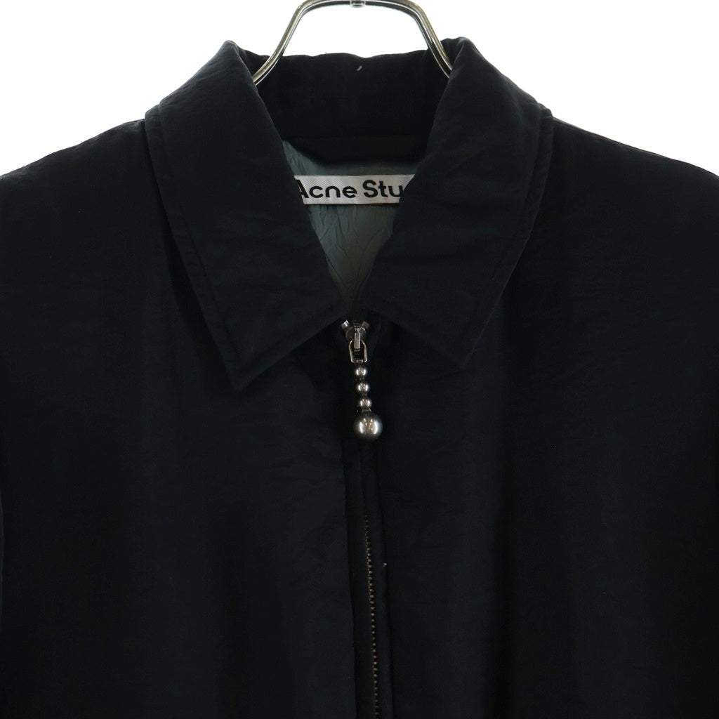 Acne Studios(アクネ ストゥディオズ) 23AW PUFFER DOWN JACKET FN-MN-OUTW000961 パファー ジップアップダウンジャケット ブラック