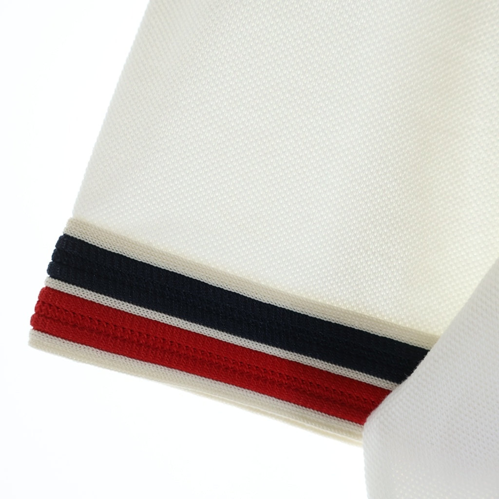 MONCLER(モンクレール) 25SS SS POLO ロゴ 半袖ポロシャツ ホワイト K10918A00020 89A16