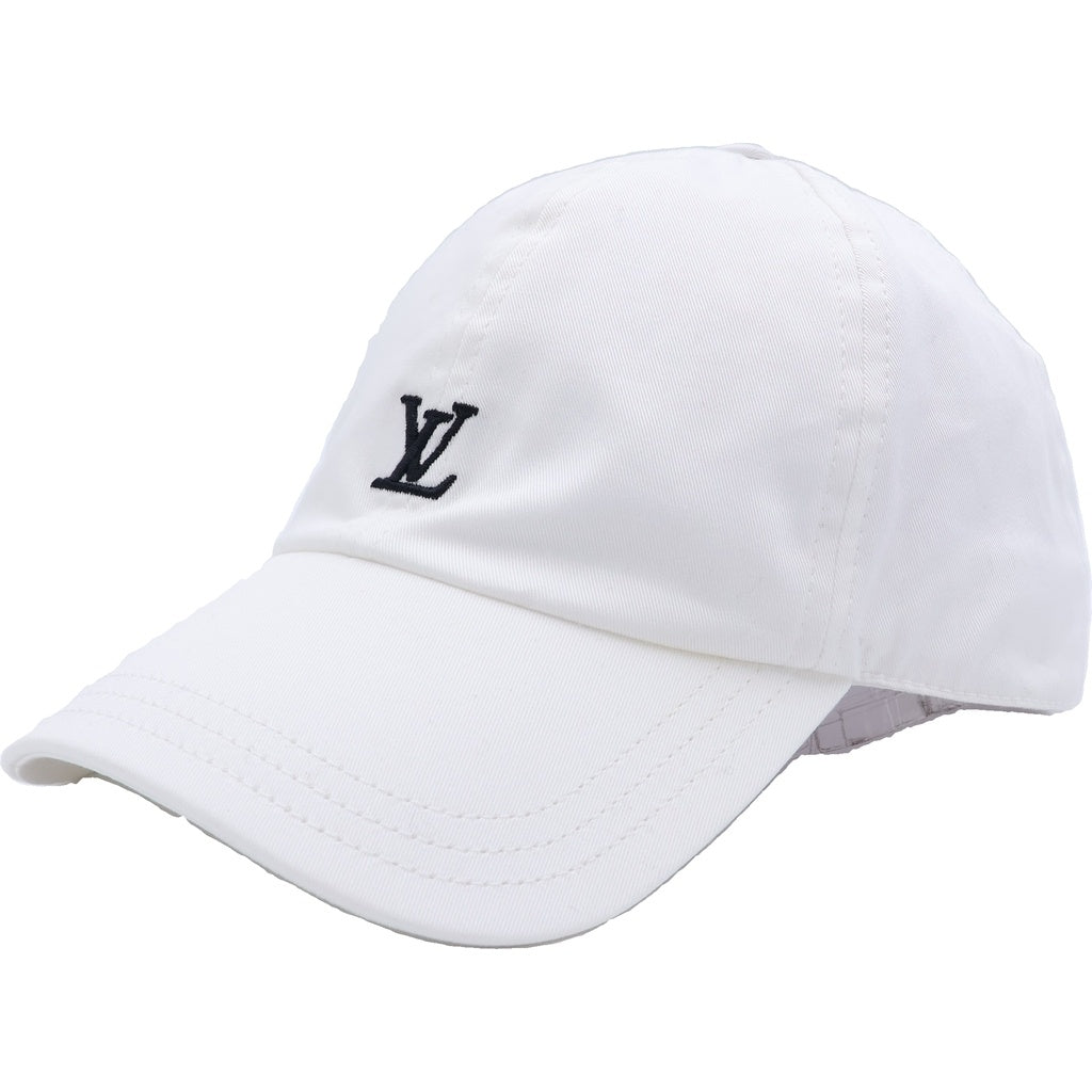 LOUIS VUITTON(ルイヴィトン) キャップ・LV リーグ ベースボールキャップ 帽子 ホワイト M5068L