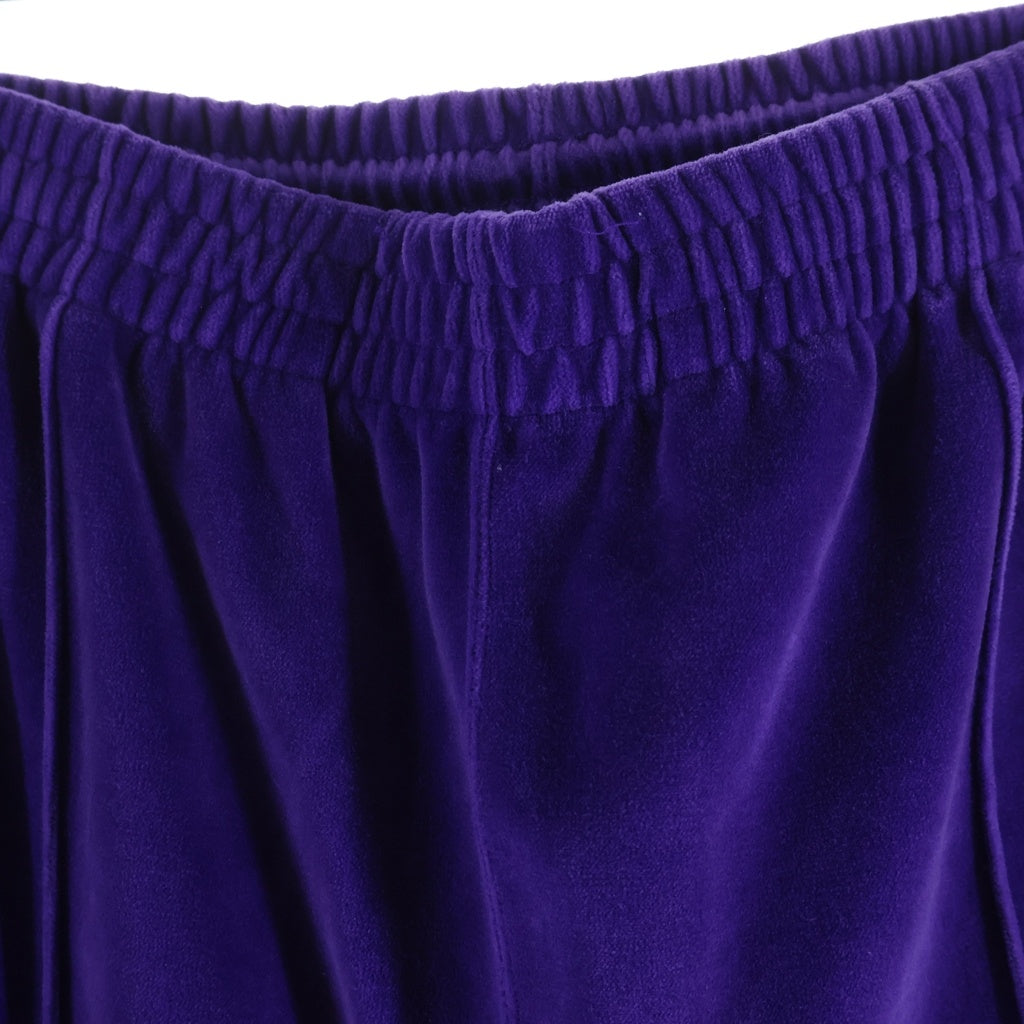 Needles(ニードルス) NARROW TRACK PANT C/PE VELOUR NS253 ベロア ナロートラックパンツ パープル