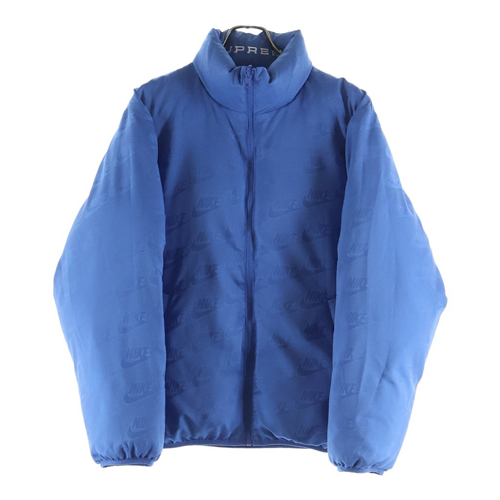 SUPREME(シュプリーム) 21SS ×NIKE Reversible Puffy Jacket DB0494-489 ナイキ リバーシブルパフィー 中綿ジャケット ブルー