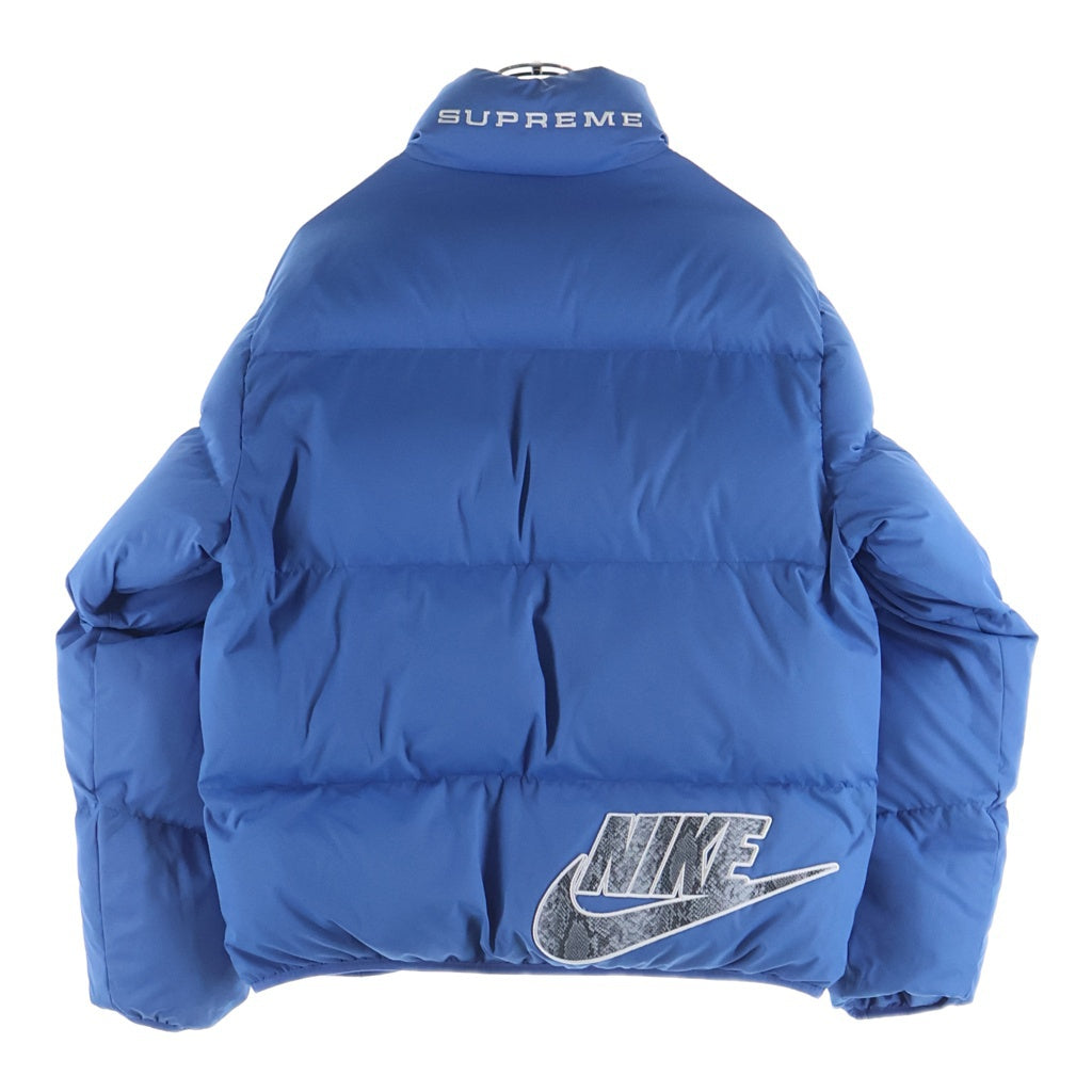SUPREME(シュプリーム) 21SS ×NIKE Reversible Puffy Jacket DB0494-489 ナイキ リバーシブルパフィー 中綿ジャケット ブルー
