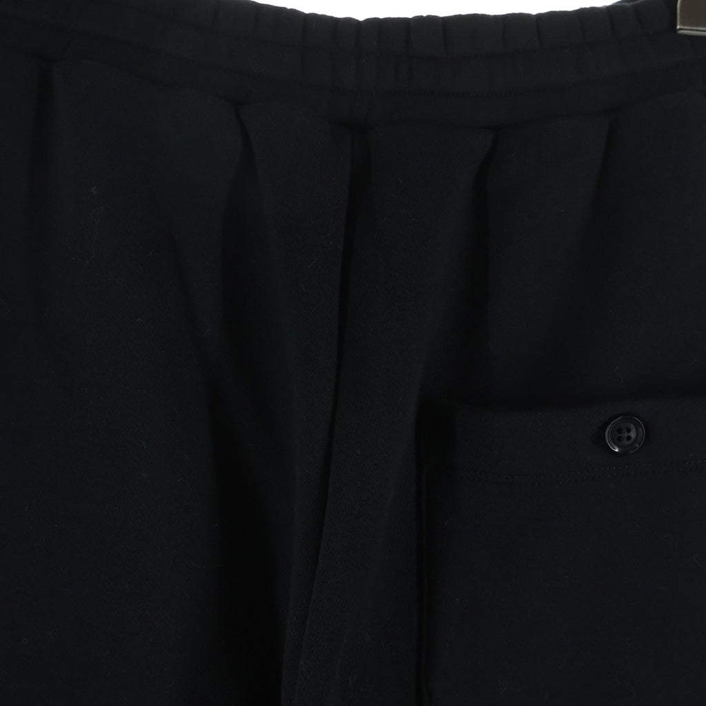 doublet(ダブレット) 21AW PUPPET EMBROIDERY SWEAT PANTS 21AW26CS193 パペット エンブロイダリー スウェットパンツ ブラック