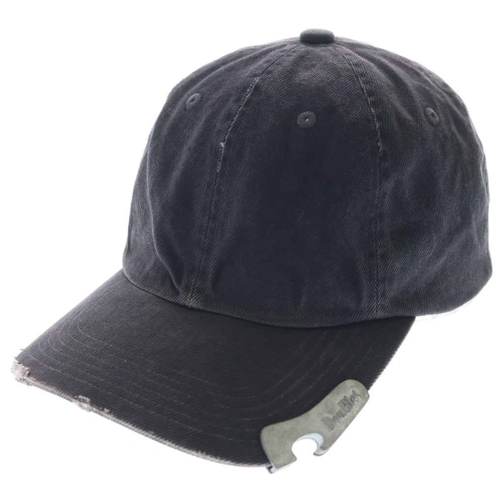 doublet(ダブレット) 24AW × KIJIMA TAKAYUKI CAP WITH BOTTLE OPENER 24AW75HT18 キジマ タカユキ ボトルオープナー ベースボールキャップ 帽子 グレー