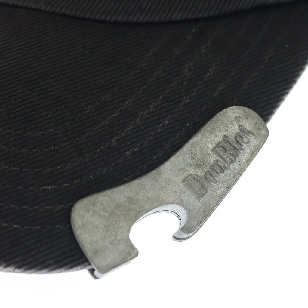 doublet(ダブレット) 24AW × KIJIMA TAKAYUKI CAP WITH BOTTLE OPENER 24AW75HT18 キジマ タカユキ ボトルオープナー ベースボールキャップ 帽子 グレー