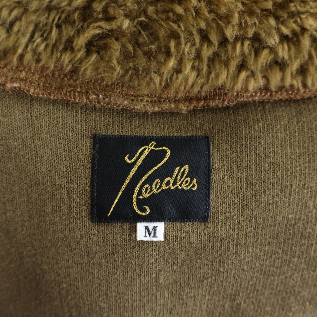 Needles(ニードルス) Andre Hoody Synthetic Fur FK212 アンドレ フェイクファープルオーバーパーカー フーディ ブラウン