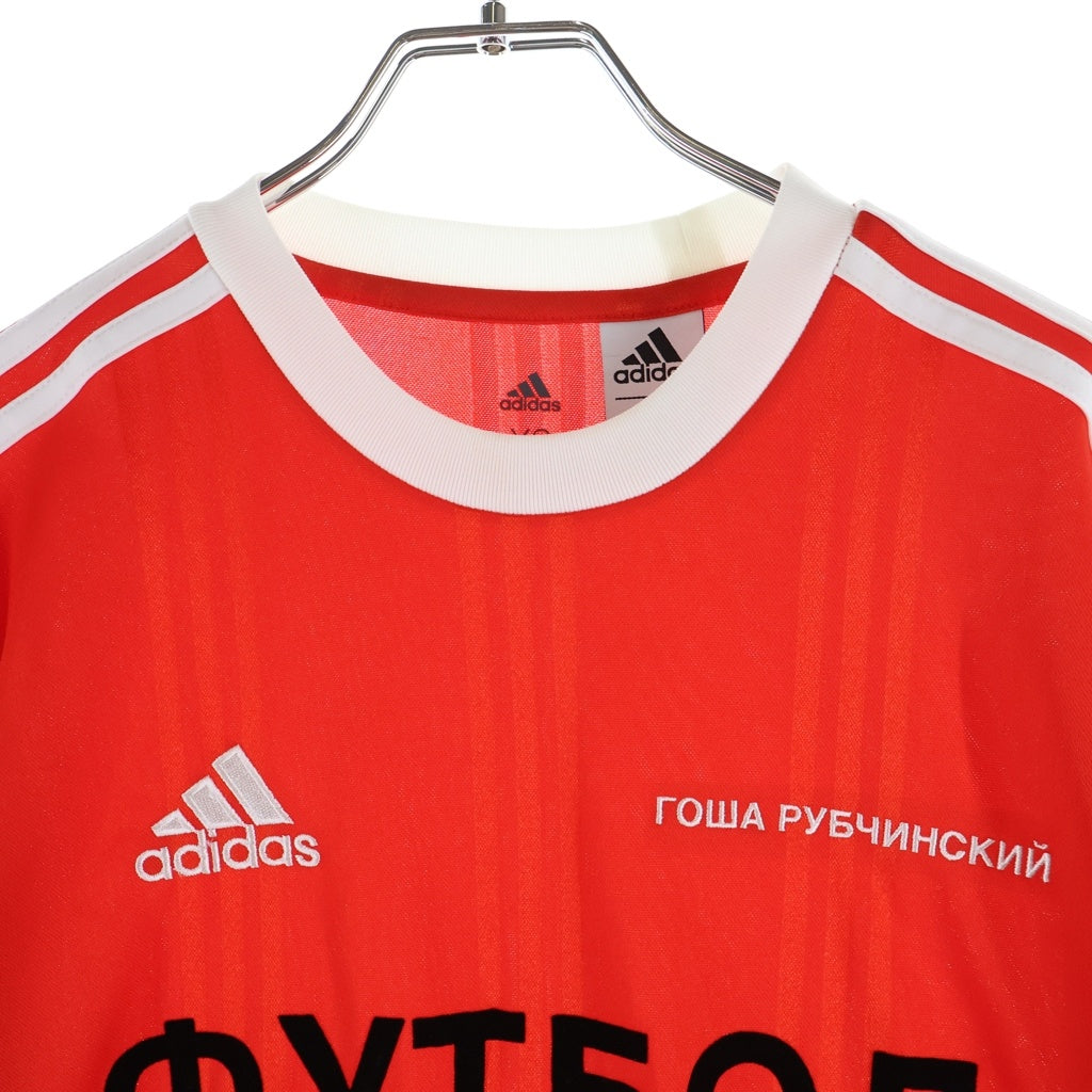 adidas(アディダス) 17AW ×Gosha Rubchinsky Game T-shirt AD2017 ゴーシャ ラブチンスキー ゲーム クルーネック半袖Tシャツカットソー レッド
