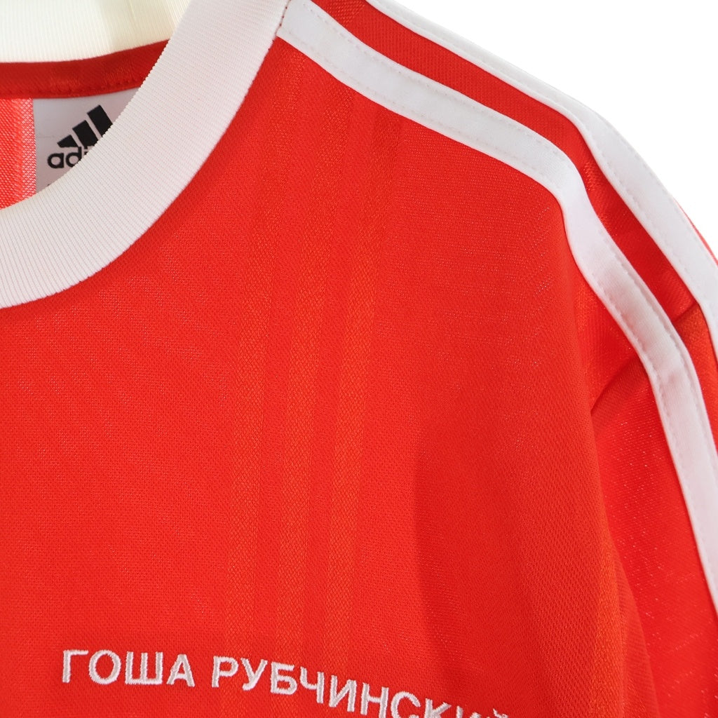adidas(アディダス) 17AW ×Gosha Rubchinsky Game T-shirt AD2017 ゴーシャ ラブチンスキー ゲーム クルーネック半袖Tシャツカットソー レッド