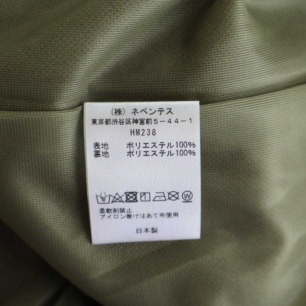 Needles(ニードルス) 20AW B JACKET POLY HM238 千鳥格子 ポリテーラードジャケット ブラウン