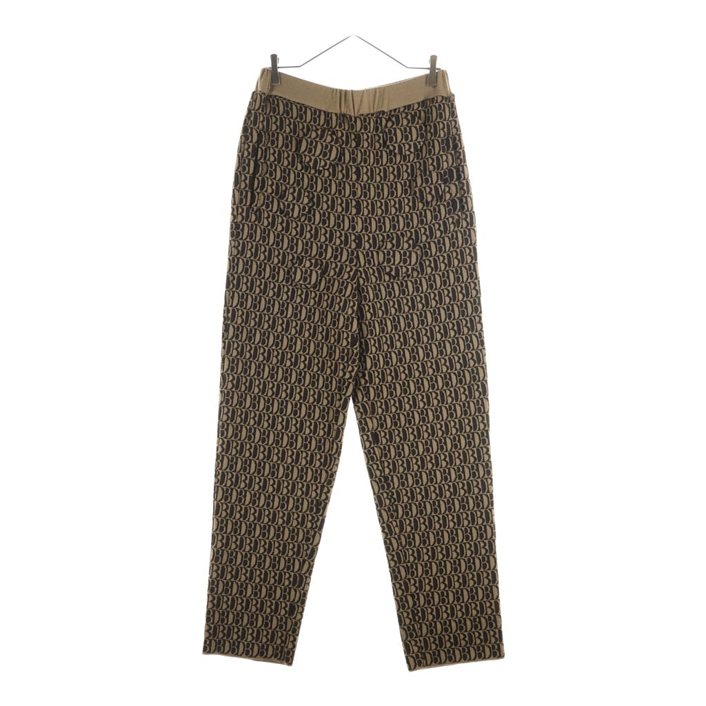 doublet ダブレット MONOGRAM JQ KNIT PANTS 21AW34KN59 DBロゴ モノグラム ウールニットパンツ ベージュ doublet(ダブレット) MONOGRAM JQ KNIT PANTS 21AW34KN59 DBロゴ
