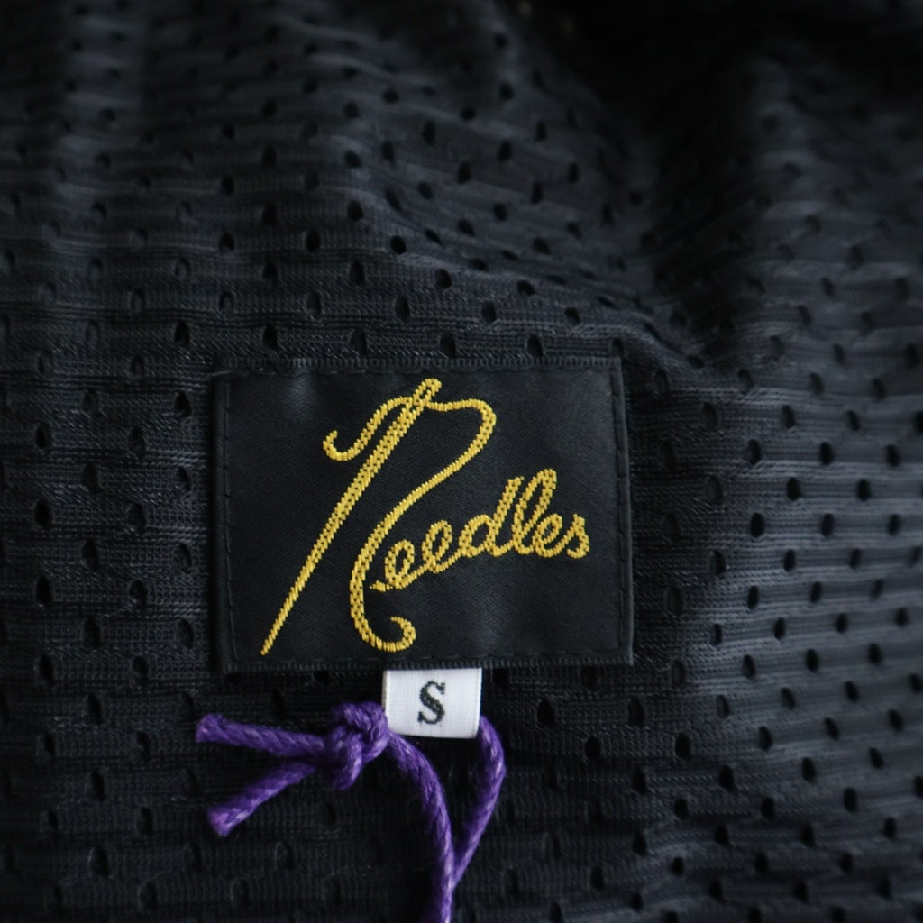 Needles(ニードルス) 21SS Narrow Track Pants IN936 フロントパピヨンロゴ刺繍 ナロートラックパンツ ジャージ パープル
