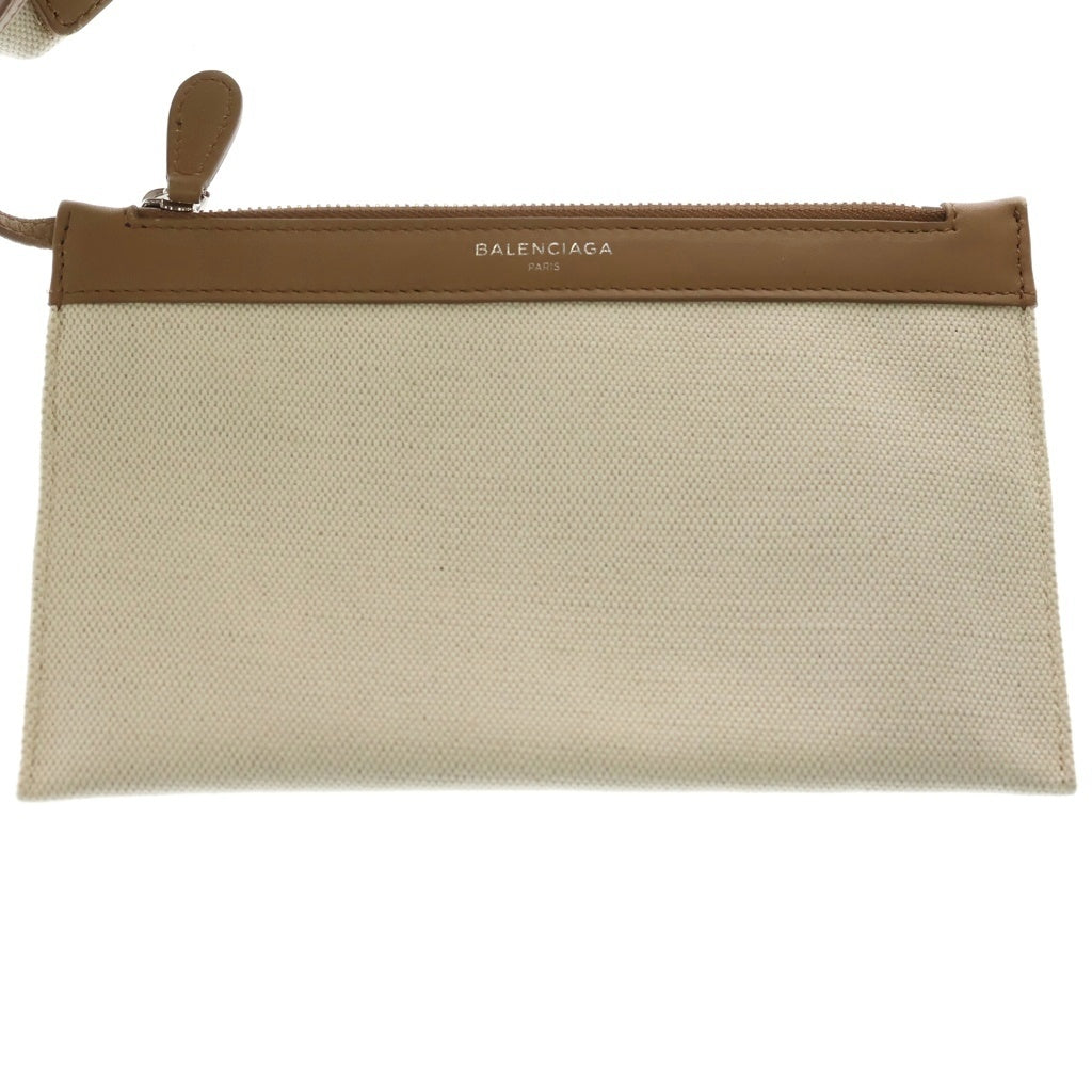 BALENCIAGA(バレンシアガ) CAVAS 339933 カバスS ポーチ付き トートバッグ ベージュ/ブラウン レディース