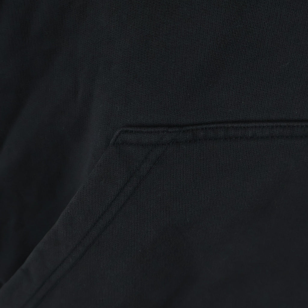 BALENCIAGA(バレンシアガ) 24AW ロゴ ヴィンテージ プリント プルオーバー パーカー ブラック 803265 TRVH6
