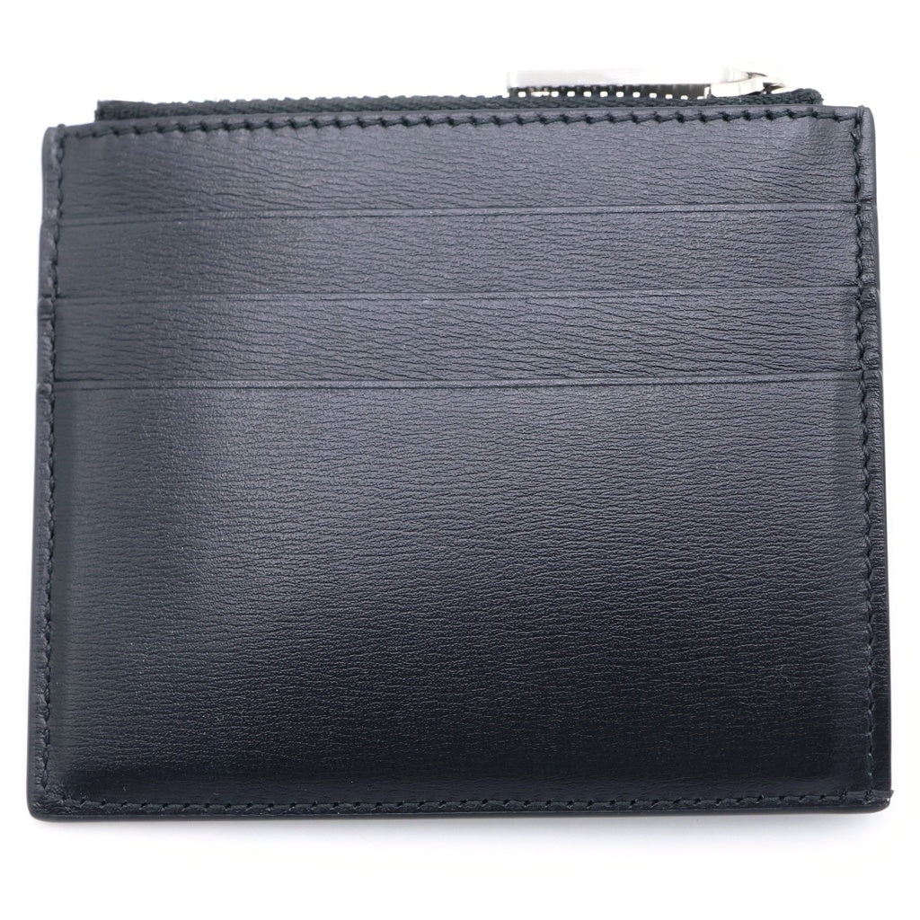FERRAGAMO(フェラガモ) ブランドロゴプリント レザーカードケース ブラック FG661396 FG661396
